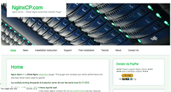 Desktop Screenshot of nginxcp.com